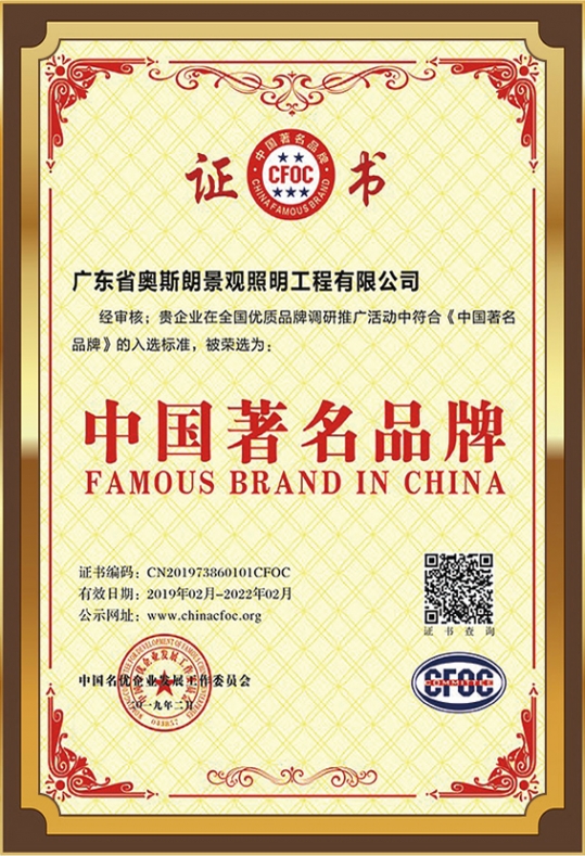 著名品牌